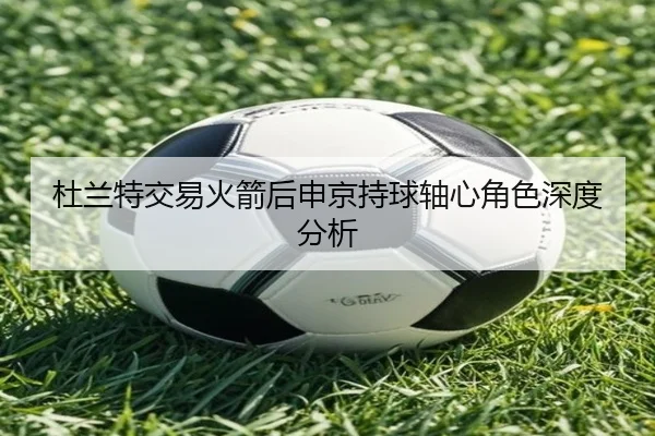 杜兰特交易火箭后申京持球轴心角色深度分析 - hth